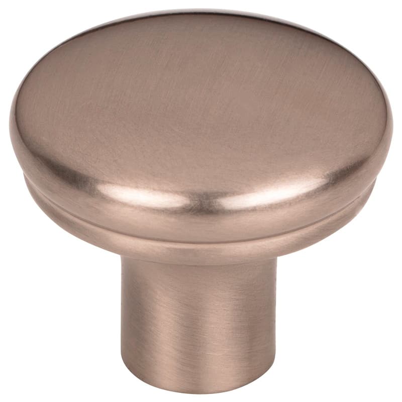 1-1/4" Ellis Julian Knob, Brushed Satin Nickel