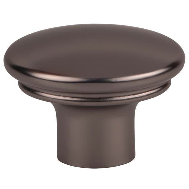 1-3/8" Ellis Julian Oval Knob, Ash Gray