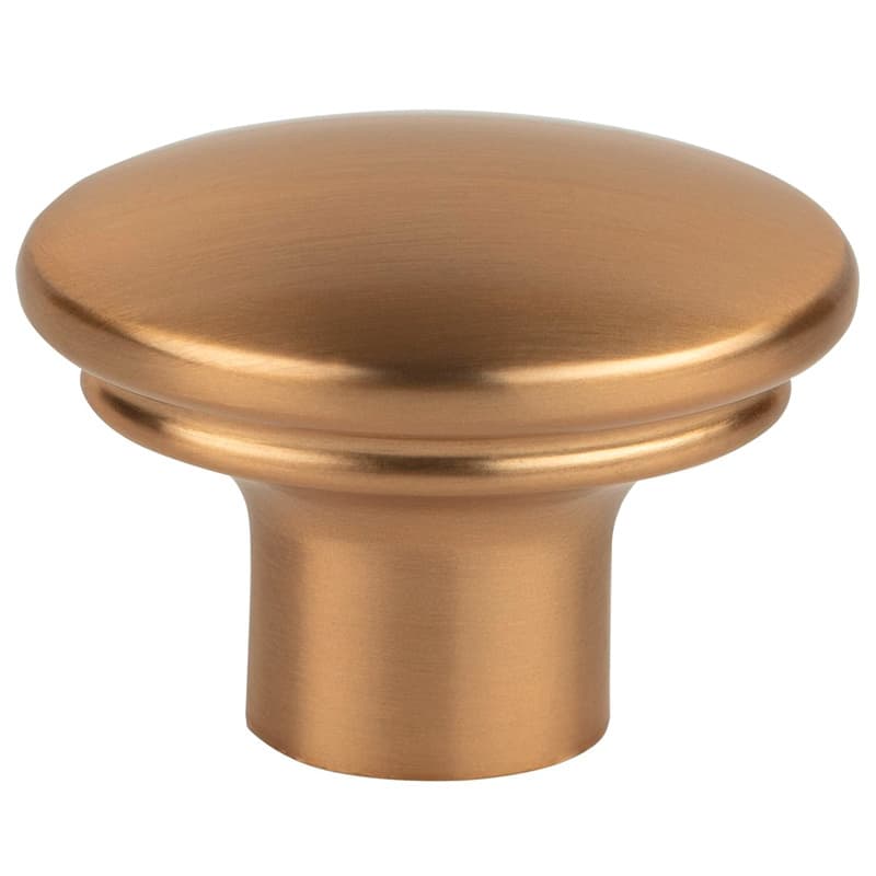 1-3/8" Ellis Julian Oval Knob, Honey Bronze