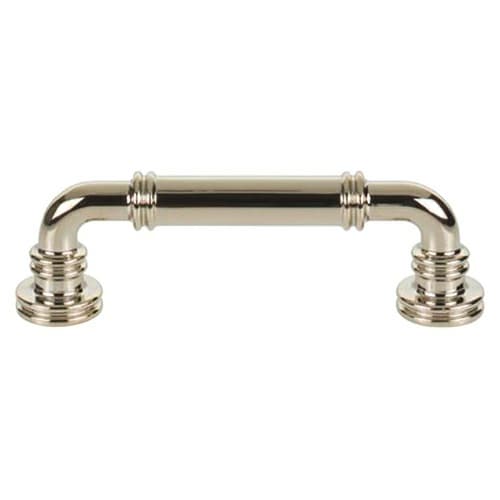 3-3/4" Morris Cranford Pull, Polished Nickel