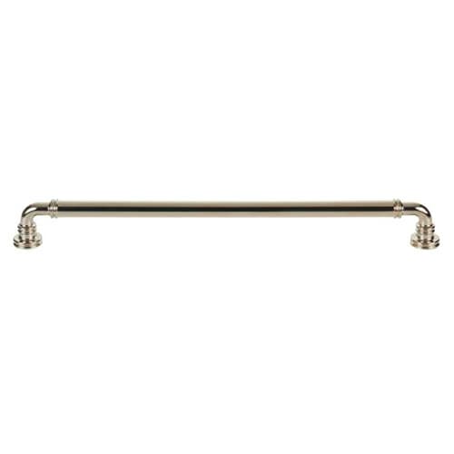12" Morris Cranford Pull, Polished Nickel