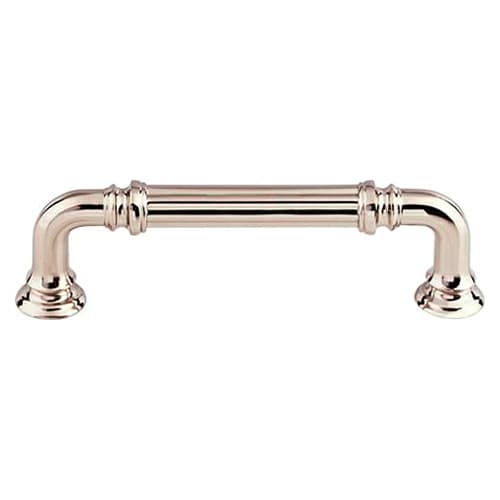 3-3/4" Chareau Reeded Pull, Polished Nickel