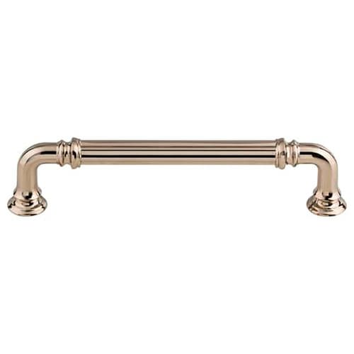 5" Chareau Reeded Pull, Polished Nickel