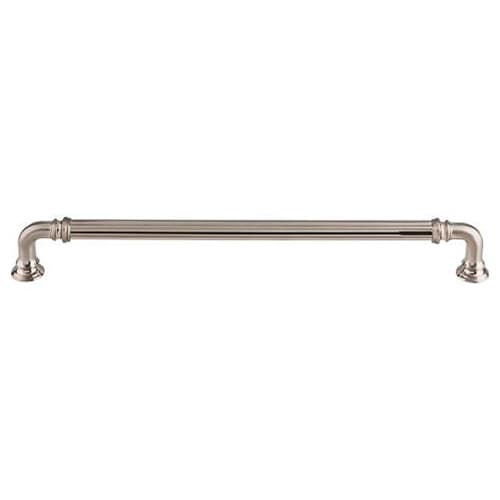 9" Chareau Reeded Pull, Brushed Satin Nickel