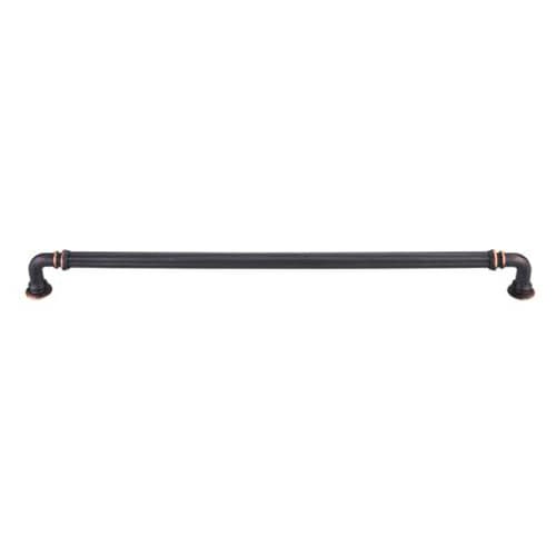 12" Chareau Reeded Pull, Umbrio