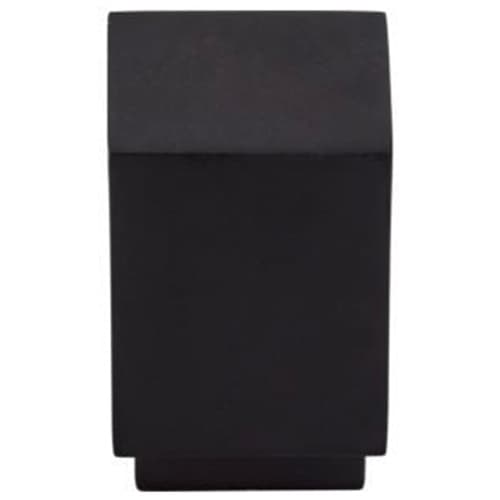 3/4" Sanctuary Linear Square Knob, Flat Black
