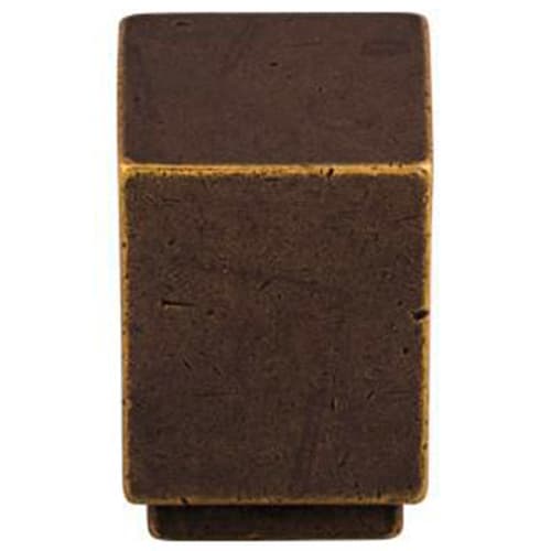 3/4" Sanctuary Linear Square Knob, German Bronze