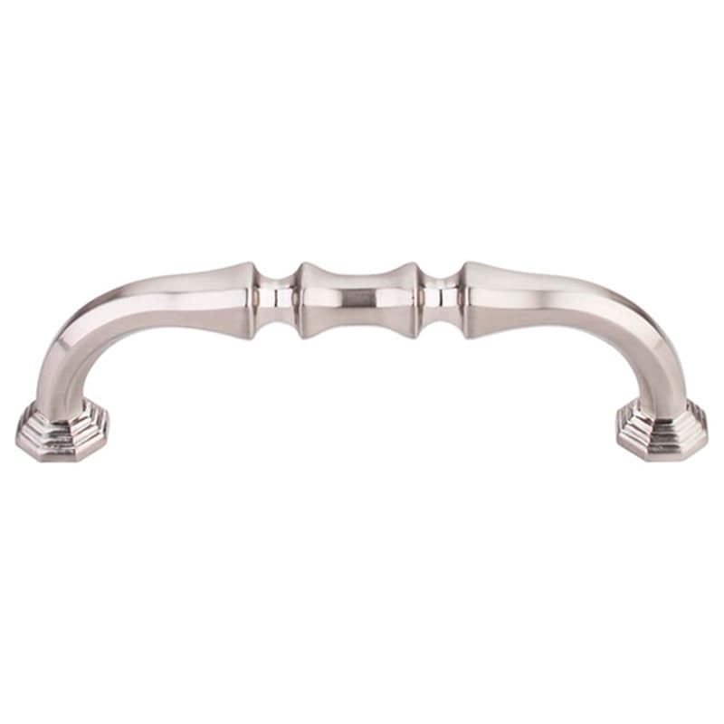 3-3/4" Chareau Chalet Pull, Brushed Satin Nickel