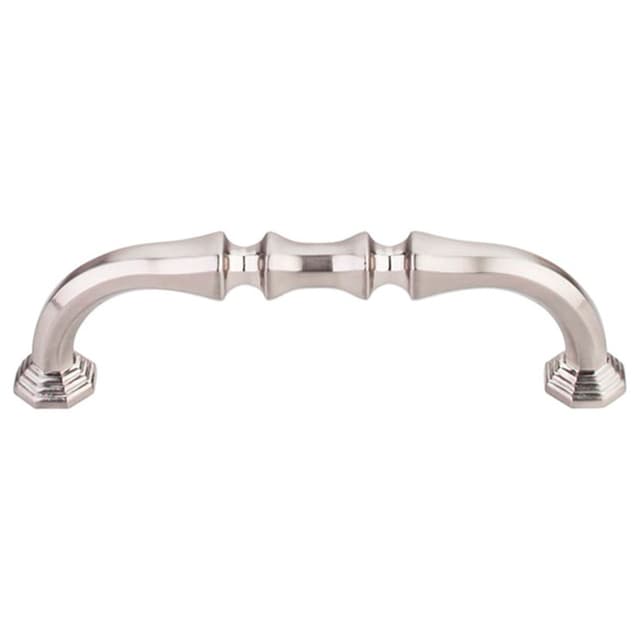3-3/4" Chareau Chalet Pull, Brushed Satin Nickel