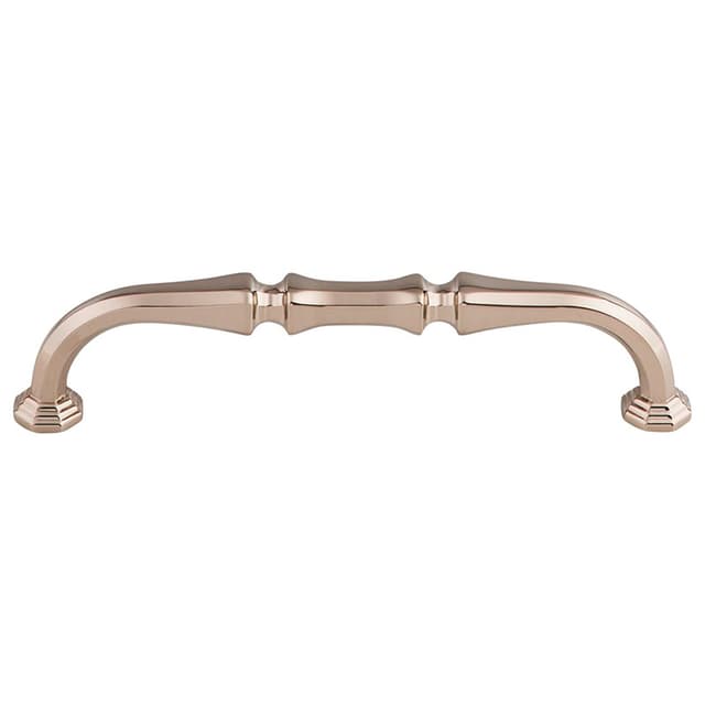 5" Chareau Chalet Pull, Polished Nickel