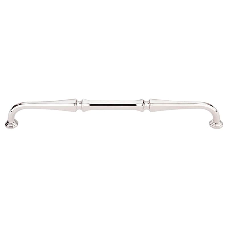 9" Chareau Chalet Pull, Polished Nickel