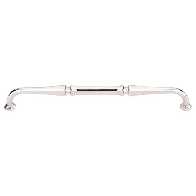 9" Chareau Chalet Pull, Polished Nickel