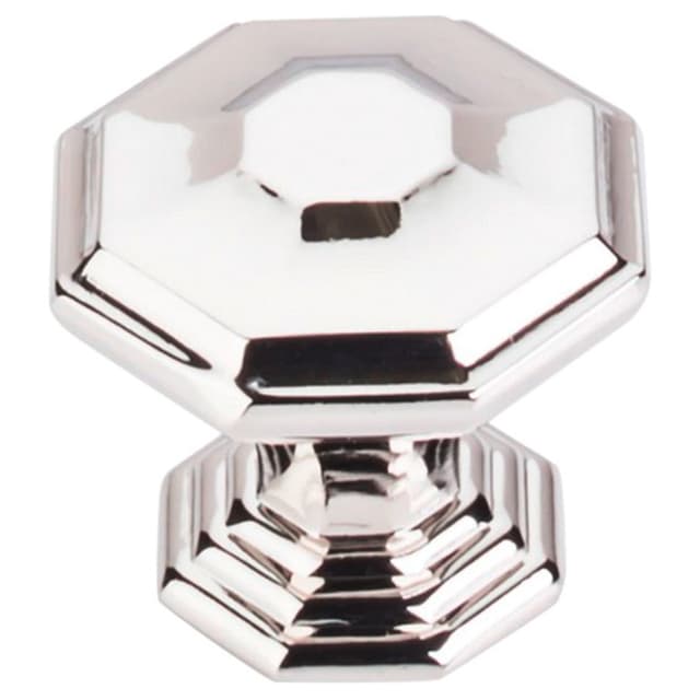 1-1/2" Chareau Chalet Knob, Polished Nickel