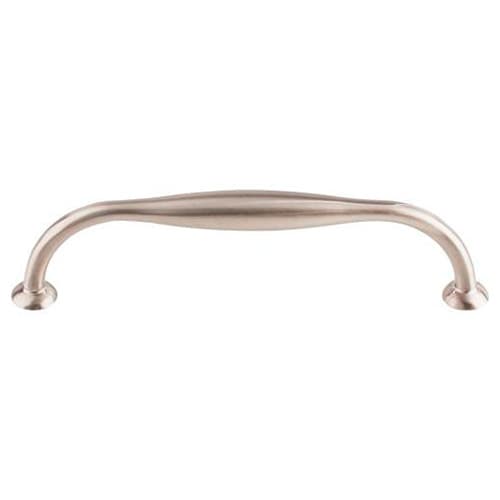 5-1/16" Chareau Shrewsbury D-Pull, Brushed Satin Nickel