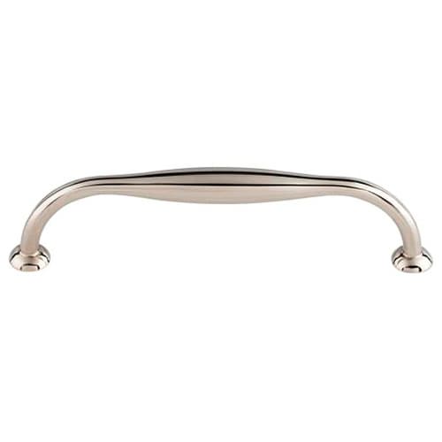 5-1/16" Chareau Shrewsbury D-Pull, Polished Nickel