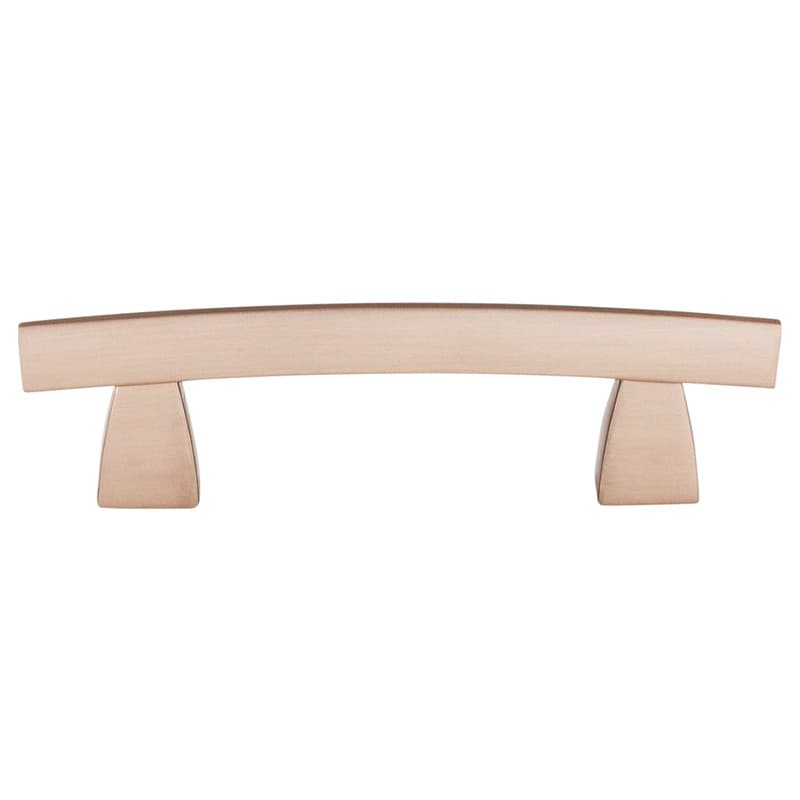 3" Sanctuary Arched Pull, Brushed Satin Nickel