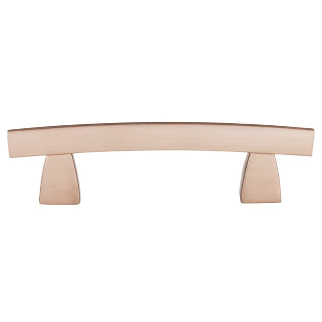 3" Sanctuary Arched Pull, Brushed Satin Nickel