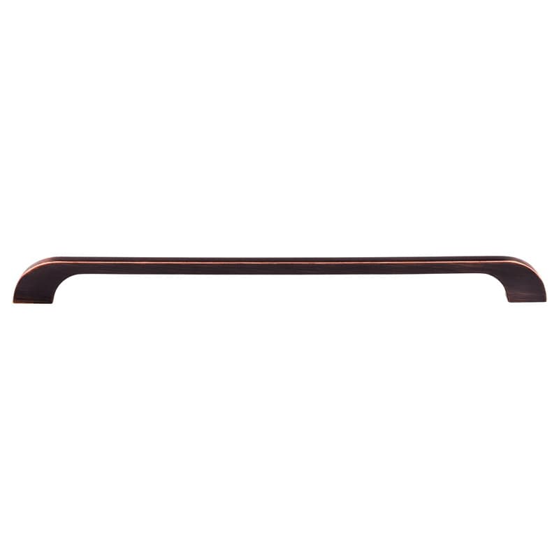 12" Sanctuary Curved Neo Pull, Tuscan Bronze