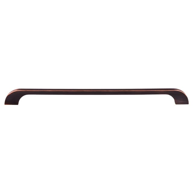 12" Sanctuary Curved Neo Pull, Tuscan Bronze