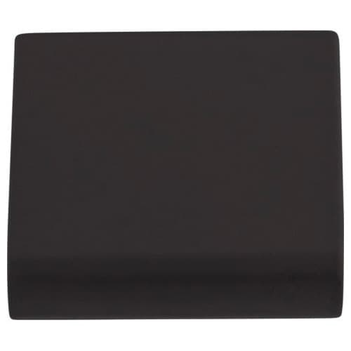 5/8" Mercer Europa Tab Pull, Flat Black