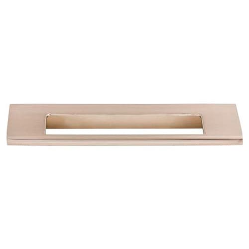 5" Mercer Europa Cut Out Tab Pull, Brushed Satin Nickel