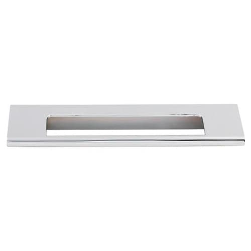 5" Mercer Europa Cut Out Tab Pull, Polished Chrome