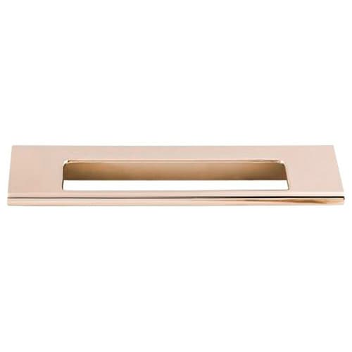5" Mercer Europa Cut Out Tab Pull, Polished Nickel