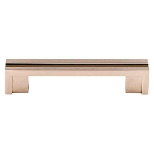 3-1/2" Sanctuary Flat Rail Pull, Polished Nickel