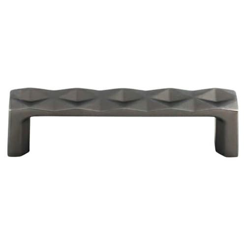 3-3/4" Mercer Quilted Pull, Ash Gray