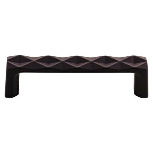 3-3/4" Mercer Quilted Pull, Flat Black