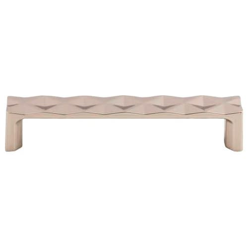 5-1/16" Mercer Quilted Pull, Polished Nickel