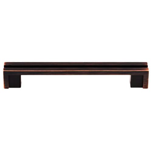 5" Sanctuary Flat Rail Pull, Tuscan Bronze