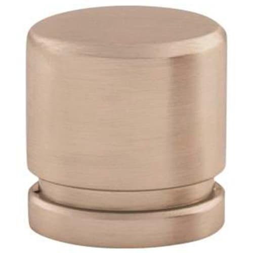 1" Sanctuary Oval Knob, Brushed Satin Nickel