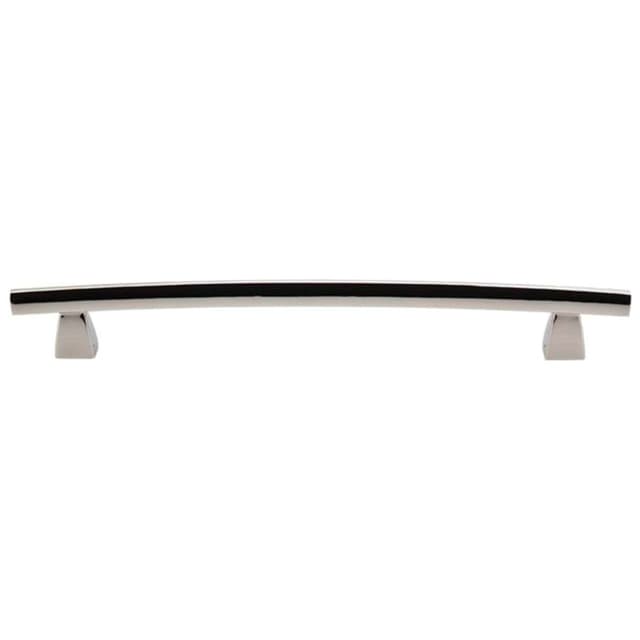 8" Sanctuary Arched Pull, Polished Nickel