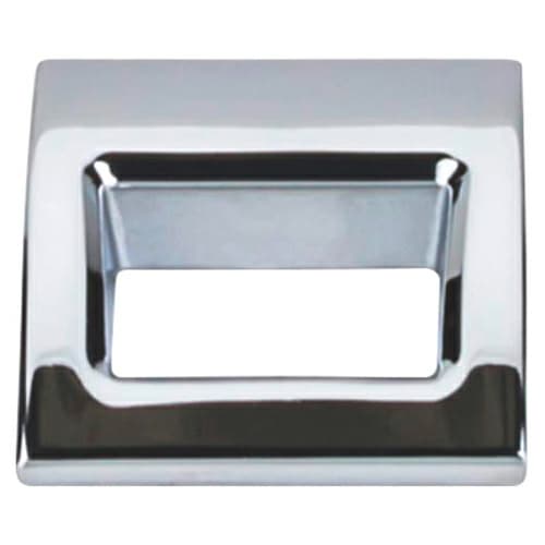 1-1/8" Mercer Tango Finger Pull, Polished Chrome
