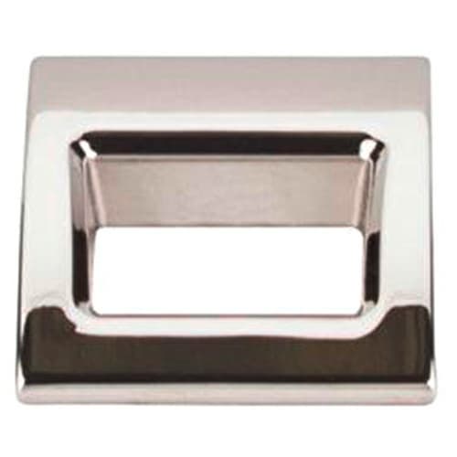 1-1/8" Mercer Tango Finger Pull, Polished Nickel