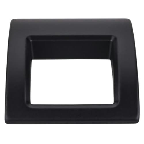 1-1/2" Mercer Tango Finger Pull, Flat Black