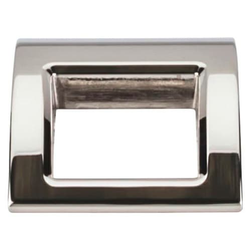 1-1/2" Mercer Tango Finger Pull, Polished Nickel