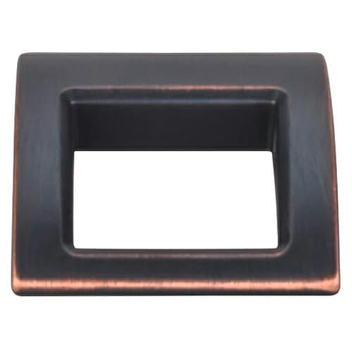 1-1/2" Mercer Tango Finger Pull, Umbrio