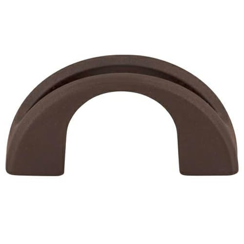1-1/4" Mercer Tango U Finger Pull, Sable