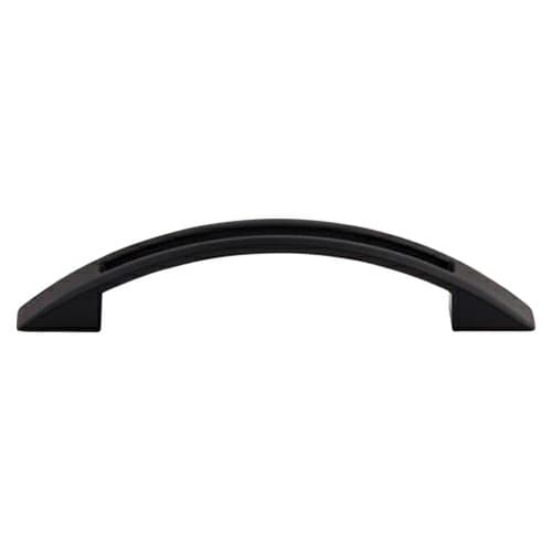 3-3/4" Mercer Tango Cut Out Pull, Flat Black