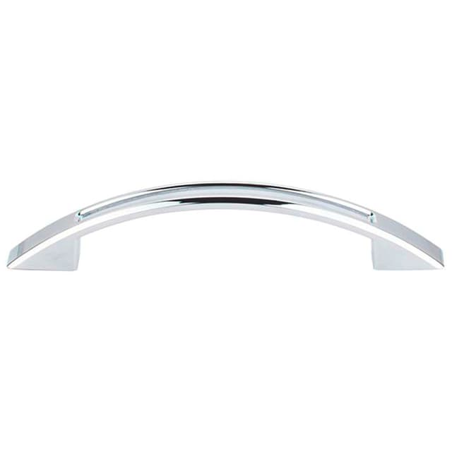 3-3/4" Mercer Tango Cut Out Pull, Polished Chrome