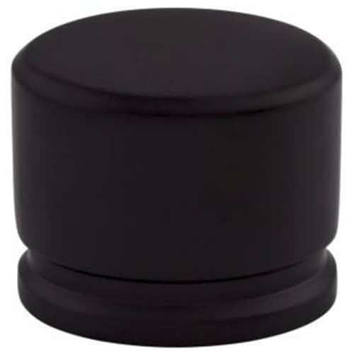 1-3/8" Sanctuary Oval Knob, Flat Black