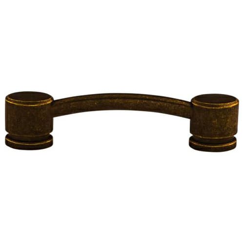 3-3/4" Sanctuary Oval Thin Pull, German Bronze