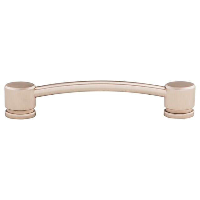 5" Sanctuary Oval Thin Pull, Brushed Satin Nickel