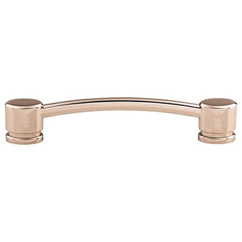 5" Sanctuary Oval Thin Pull, Polished Nickel