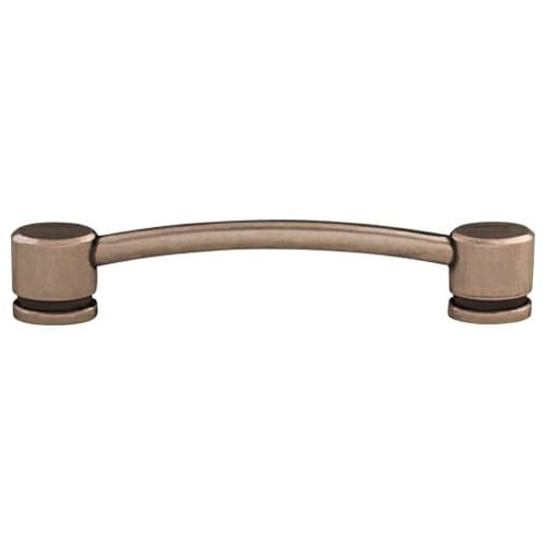 5" Sanctuary Oval Thin Pull, Pewter Antique