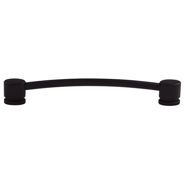 7" Sanctuary Oval Thin Pull, Flat Black