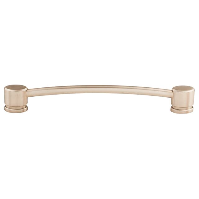 7" Sanctuary Oval Thin Pull, Brushed Satin Nickel