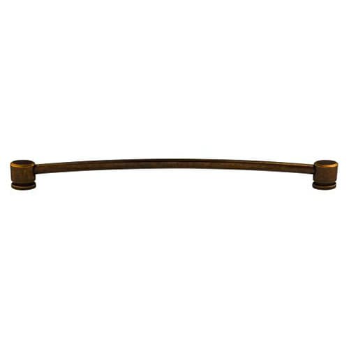 12" Sanctuary Oval Thin Pull, German Bronze
